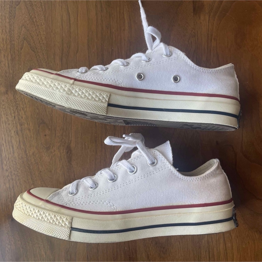 CHUCK TAYLOR(チャックテイラー)の【値下げ】コンバース　CT70   ホワイト　23cm  チャックテイラー レディースの靴/シューズ(スニーカー)の商品写真