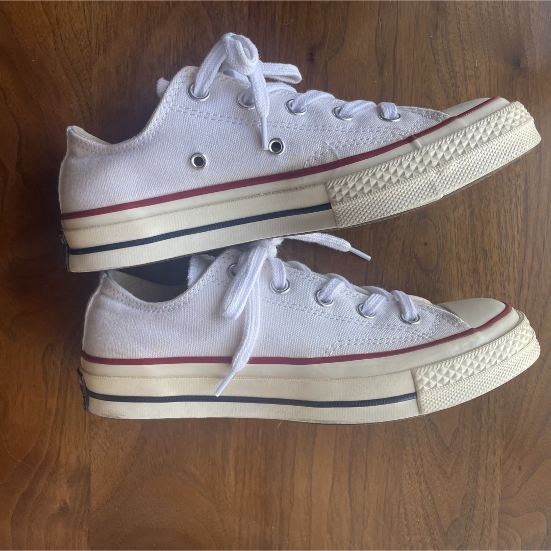 CHUCK TAYLOR(チャックテイラー)の【値下げ】コンバース　CT70   ホワイト　23cm  チャックテイラー レディースの靴/シューズ(スニーカー)の商品写真