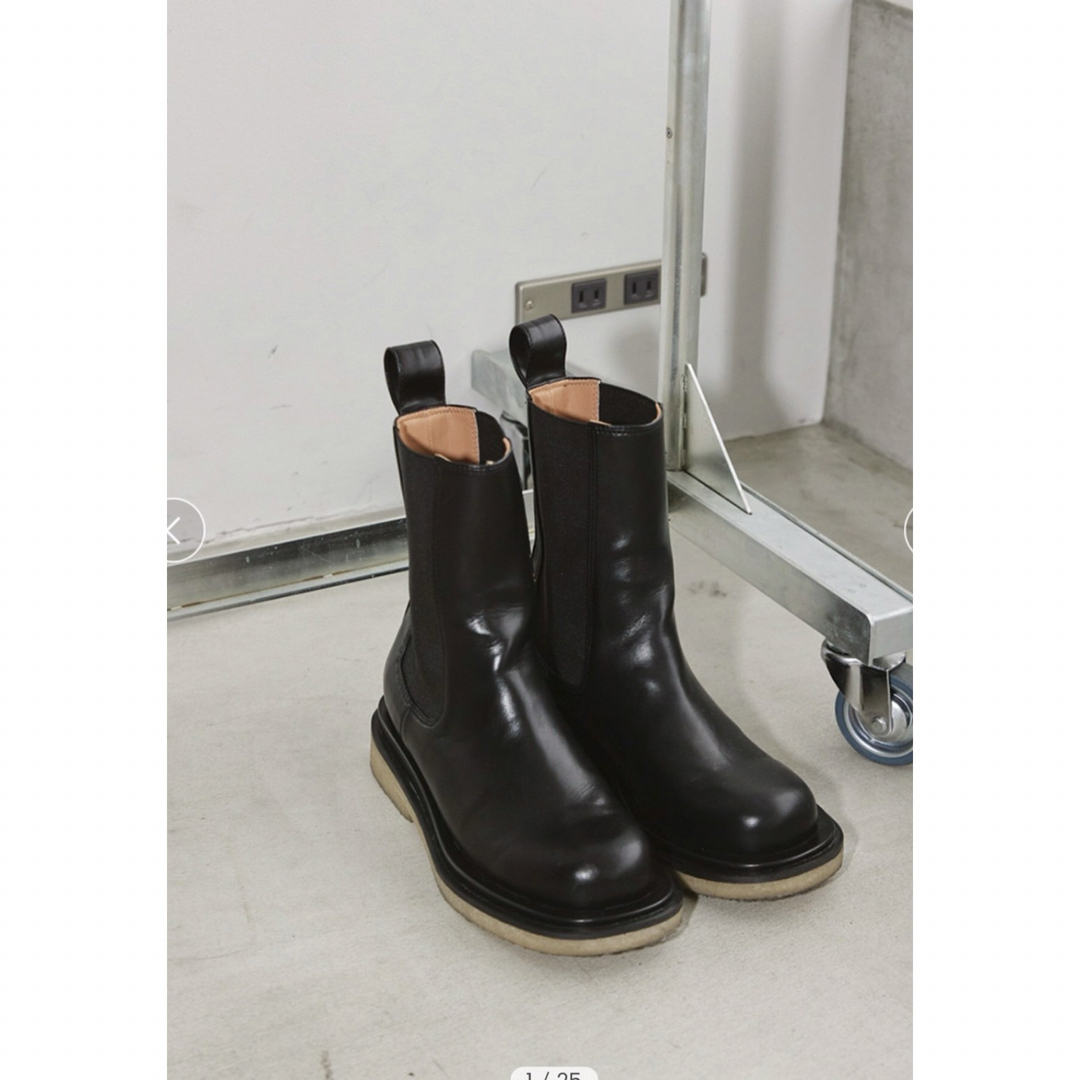 TODAYFUL(トゥデイフル)の新品未使用❣️TODAYFUL LeatherMiddleBoots サイズ37 レディースの靴/シューズ(ブーツ)の商品写真