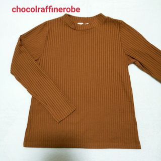 ショコラフィネローブ(chocol raffine robe)のchocolraffinerobe トップス ハイネック タートルネック レデ(カットソー(長袖/七分))