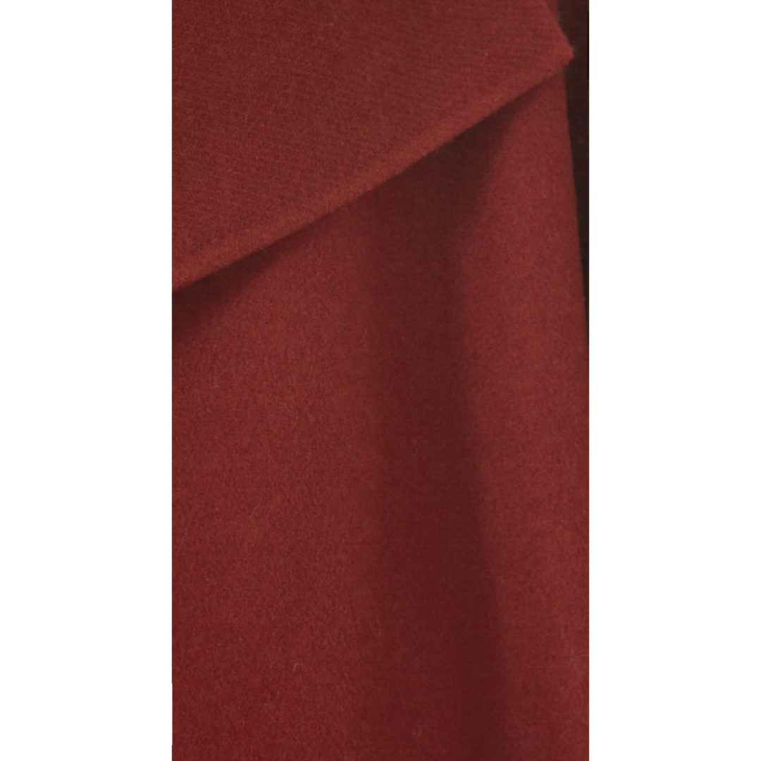 Rouge vif la cle(ルージュヴィフラクレ)の新品タグ付きMANTECOウールリバーコート　Rouge vif la cle レディースのジャケット/アウター(ガウンコート)の商品写真