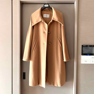 マックスマーラ(Max Mara)の極綺麗‼️最高級 白タグ マックスマーラ カシミヤ キャメルコート(ロングコート)