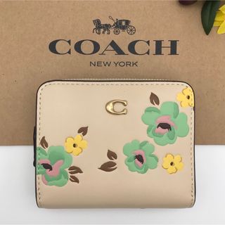 コーチ(COACH)のCOACH 財布 ★大人気★ ビルフォールド ウォレット フローラル 花柄 新品(財布)