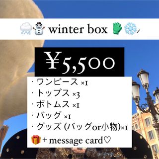 ❄️winter box ①(ニット/セーター)