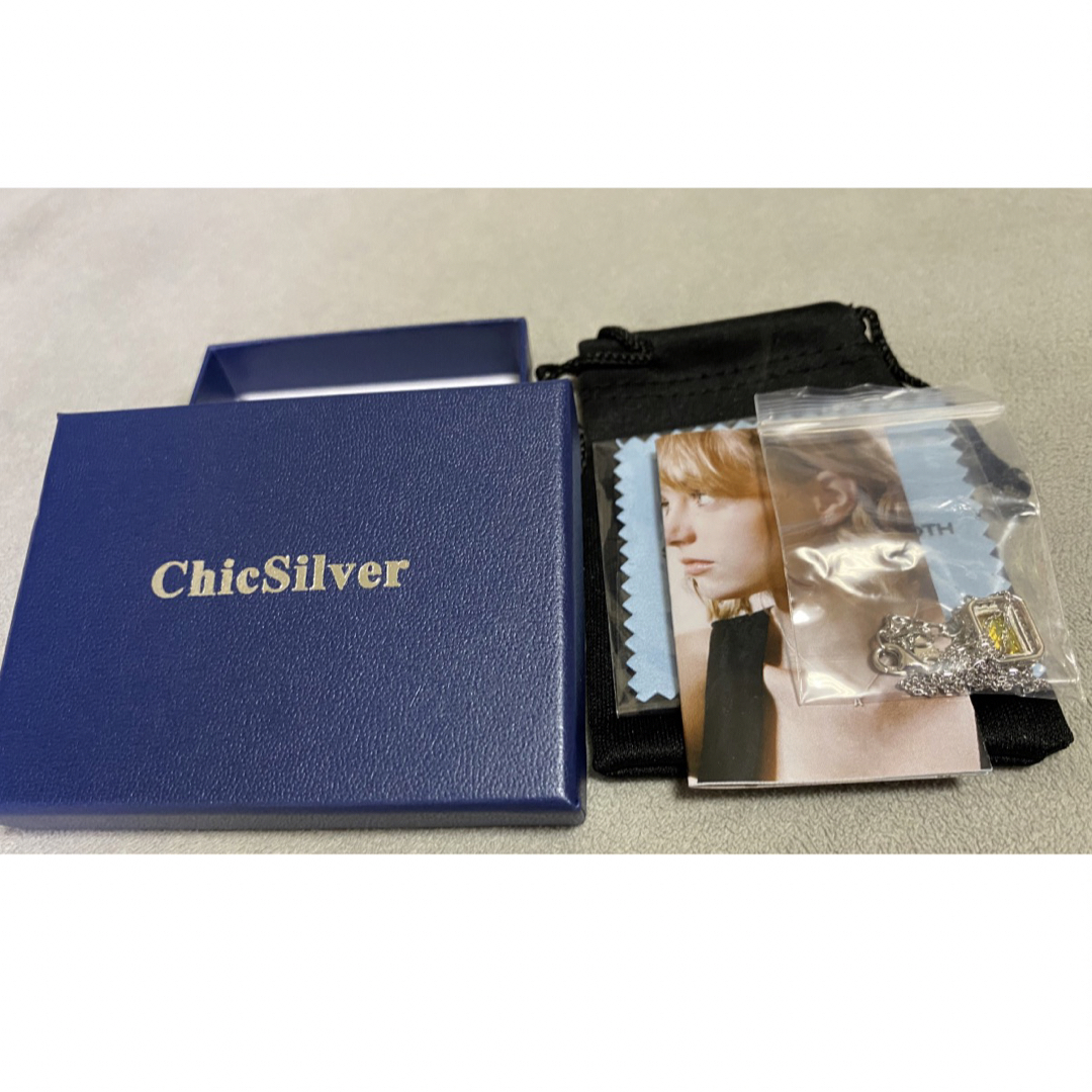 chicSilver ネックレス　誕生日プレゼント レディースのアクセサリー(ネックレス)の商品写真