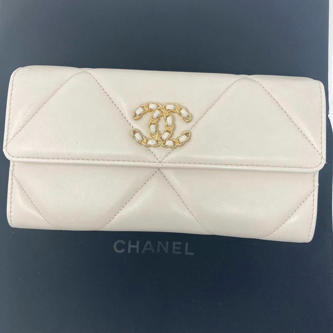 CHANEL(シャネル)の付属品付 シャネル 長財布 ディズヌフ 30番台 デカマトラッセ チェーンココ レディースのファッション小物(財布)の商品写真