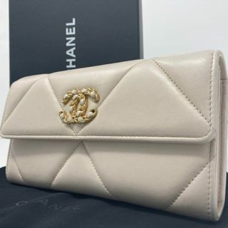 シャネル(CHANEL)の付属品付 シャネル 長財布 ディズヌフ 30番台 デカマトラッセ チェーンココ(財布)