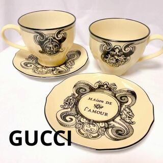 グッチ(Gucci)のGUCCI グッチ スターアイ XL ティーカップ＆ソーサー 2客セット 新品(グラス/カップ)