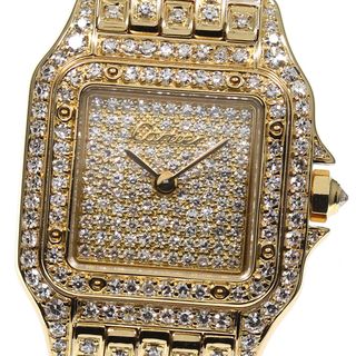 カルティエ(Cartier)のカルティエ CARTIER 88372848 パンテールSM 全面ダイヤ K18YG クォーツ レディース _792299(腕時計)