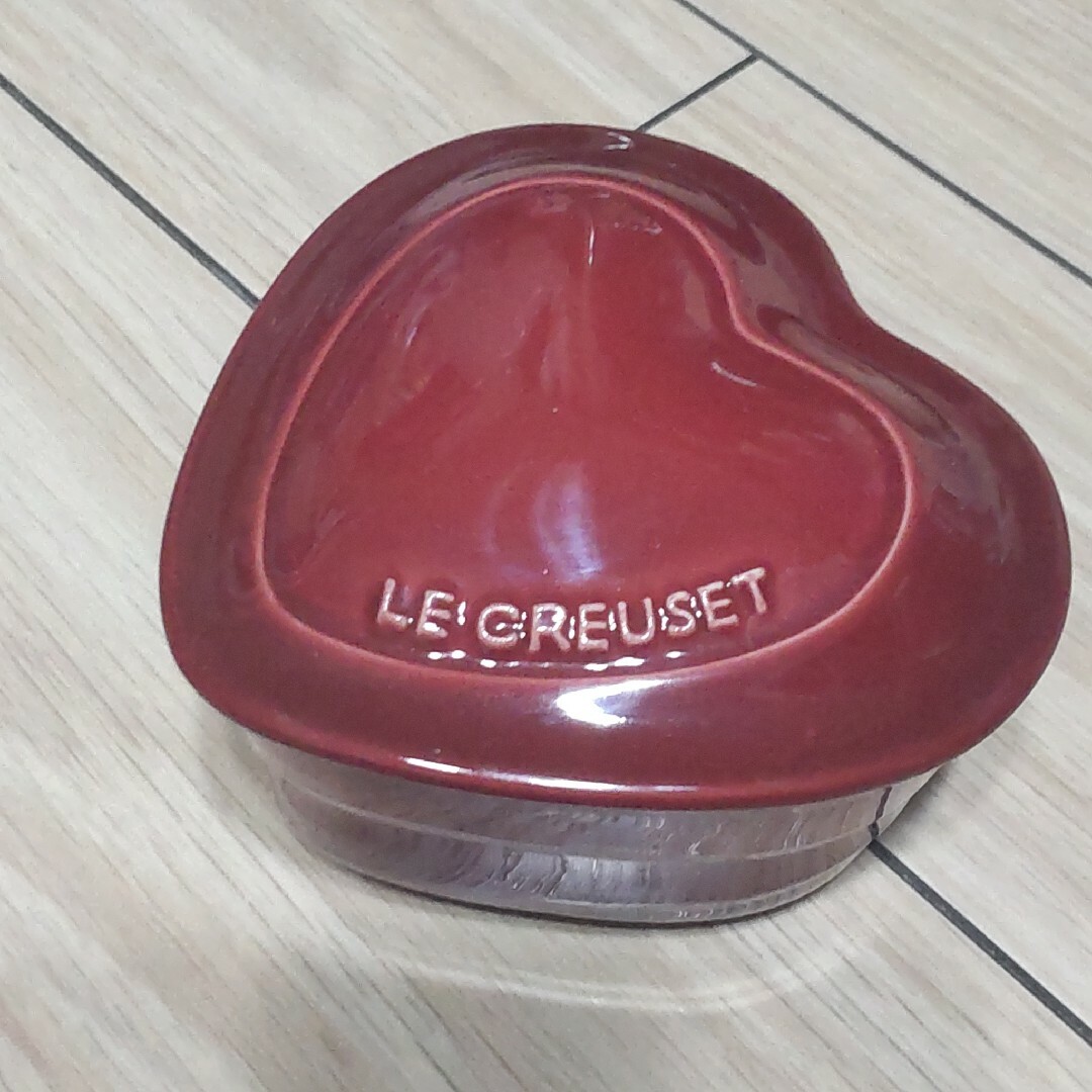 LE CREUSET(ルクルーゼ)のルクルーゼ　ティーフォーワン　ハートラムカン　セット　LE CREUSET インテリア/住まい/日用品のキッチン/食器(食器)の商品写真