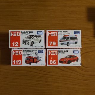 タカラトミー(Takara Tomy)のトミカ　ミニカー　四個セット(ミニカー)