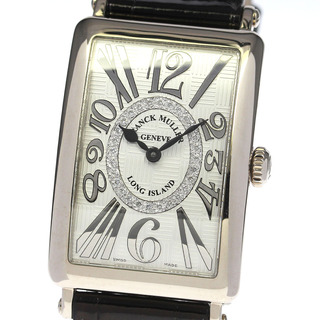 フランクミュラー(FRANCK MULLER)のフランクミュラー FRANCK MULLER 952QZRELV-RCD1R OG ロングアイランド アンサンブル K18WG ダイヤモンド クォーツ 保証書付_793769(腕時計(アナログ))