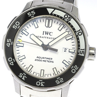 インターナショナルウォッチカンパニー(IWC)のIWC IWC SCHAFFHAUSEN IW356809 アクアタイマー デイト 自動巻き メンズ 保証書付き_796251(腕時計(アナログ))