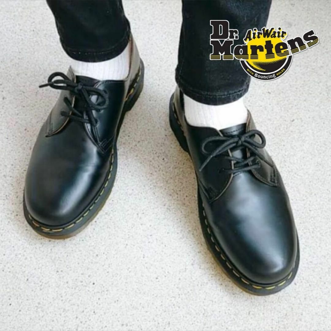 Dr.Martens(ドクターマーチン)の【送料無料】Dr.Martens ドクターマーチン 3ホール シューズ ブラック レディースの靴/シューズ(ローファー/革靴)の商品写真