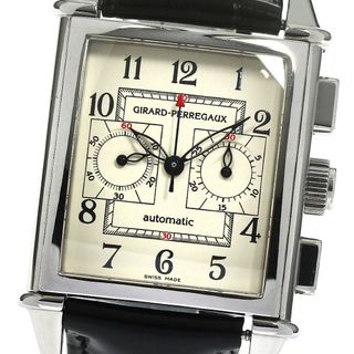 ジラールペルゴ(GIRARD-PERREGAUX)のジラール・ペルゴ GIRARD-PERREGAUX 25990.0.11.8186 ヴィンテージ1945 クロノグラフ 自動巻き メンズ 良品 保証書付き_795688(腕時計(アナログ))