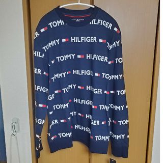 トミーヒルフィガー(TOMMY HILFIGER)の未使用品　トミーヒルフィガー　ロンT　スウェット　ユニセックス(Tシャツ/カットソー(七分/長袖))