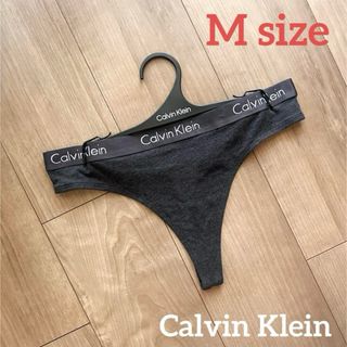 カルバンクライン(Calvin Klein)の新品 CalvinKlein カルバンクライン Tバックショーツ  ダークグレー(ショーツ)