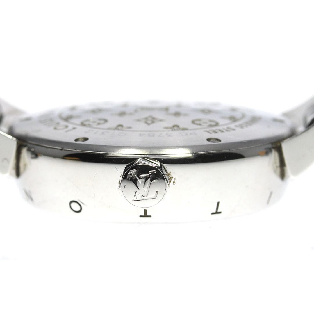 LOUIS VUITTON(ルイヴィトン)のルイ・ヴィトン LOUIS VUITTON Q1312 タンブール デイト クォーツ レディース 箱・保証書付き_785301 レディースのファッション小物(腕時計)の商品写真