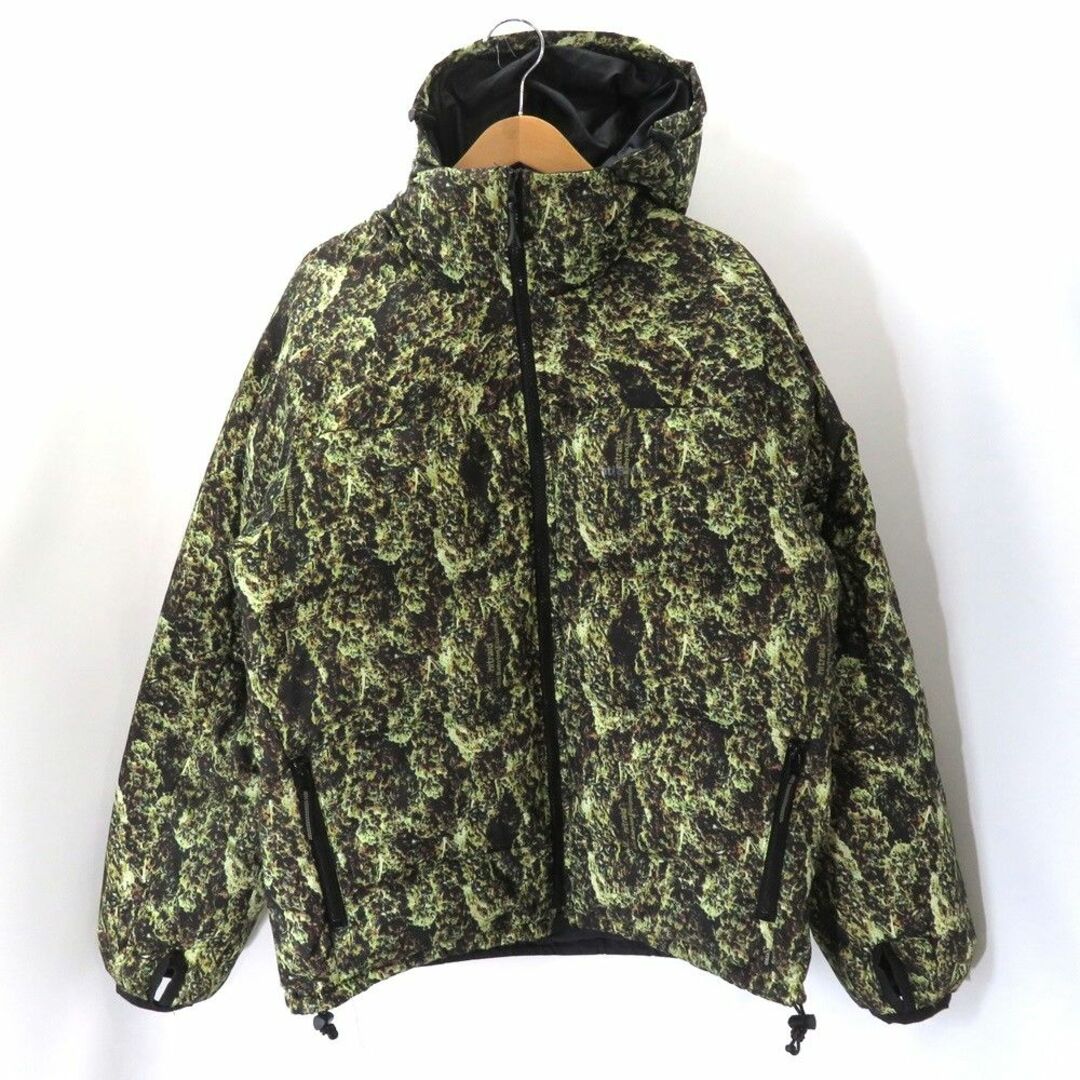 nitraid(ナイトレイド)のNITRAID REAL WEED HOODED DOWN JACKET NR005-HJ04 メンズのジャケット/アウター(ダウンジャケット)の商品写真