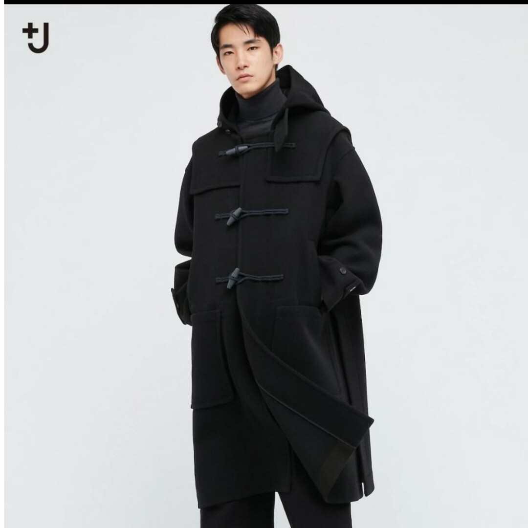 UNIQLO(ユニクロ)のUNIQLO +J ウール ダッフルコート Lサイズ ユニクロ ジルサンダー メンズのジャケット/アウター(ダッフルコート)の商品写真