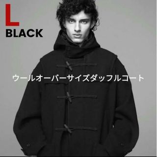 UNIQLO - ユニクロ +j ウールオーバーサイズダッフルコートの通販 by