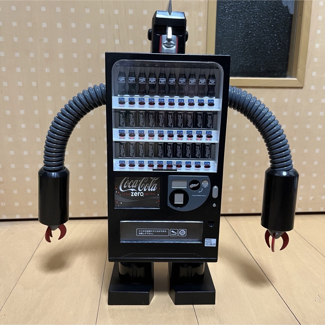 コカ・コーラ(コカコーラ)のコカコーラ ベンディングマシン ロボット ZERO エンタメ/ホビーのおもちゃ/ぬいぐるみ(キャラクターグッズ)の商品写真
