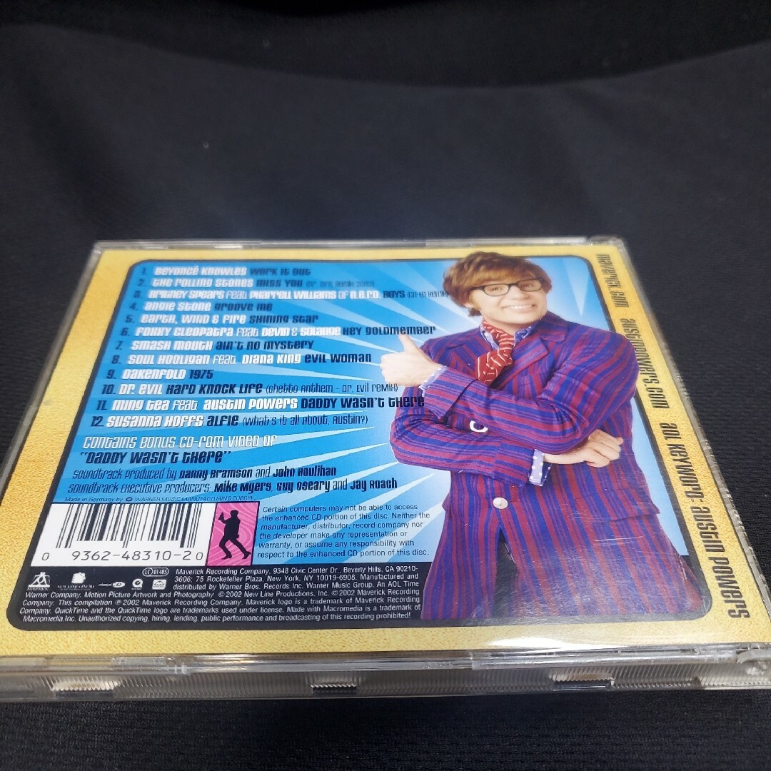「オースティン・パワーズ ゴールドメンバー」オリジナル・サウンドトラック エンタメ/ホビーのCD(映画音楽)の商品写真