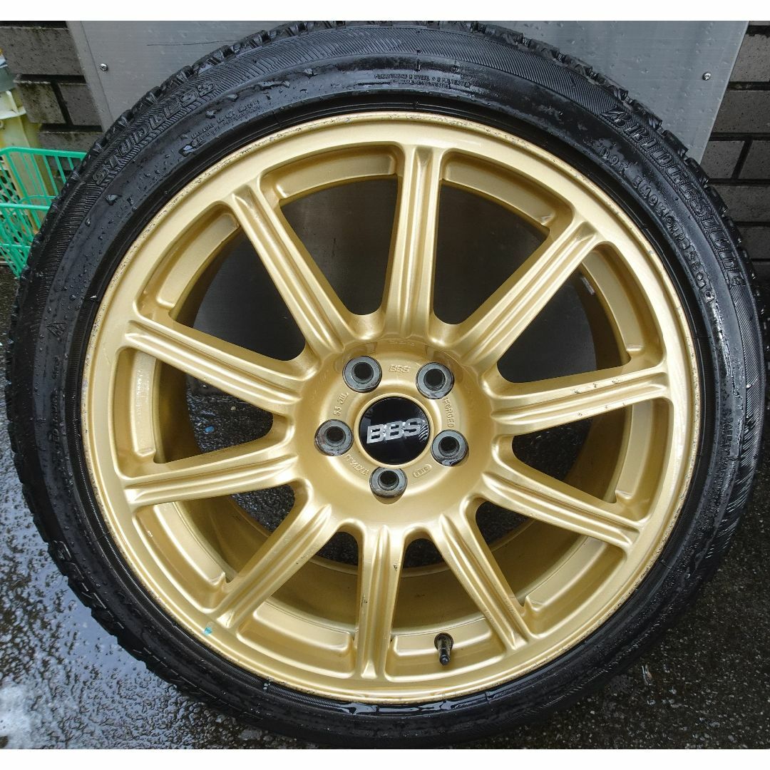 スバル - スバル インプレッサ涙目希少 STI純正BBSホイール スバル - スバル インプレッサ涙目希少 STI純正BBSホイール