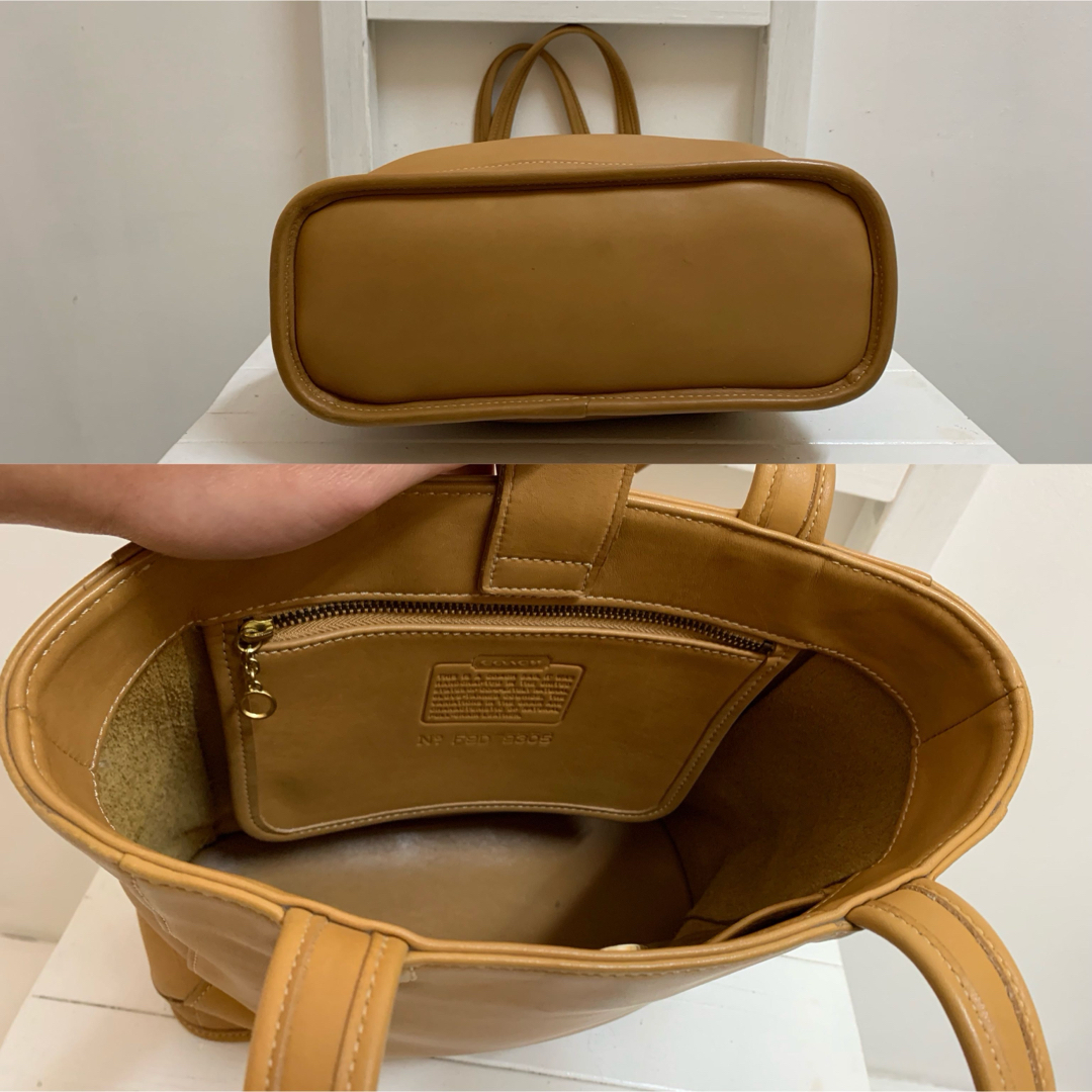 COACH - OLD COACH オールドコーチ USA製 9305 レザートートバッグ 茶