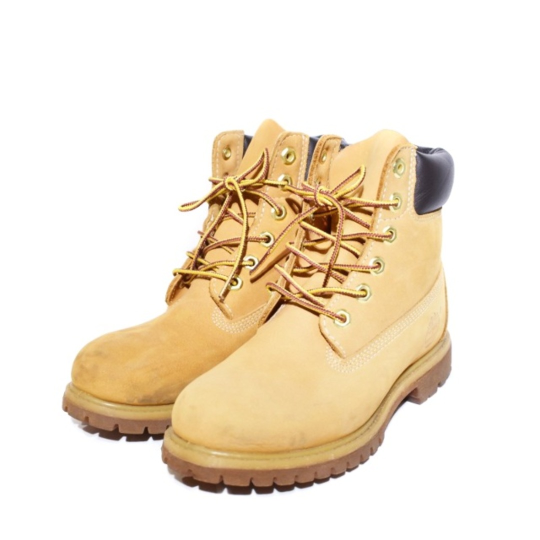 Timberland(ティンバーランド)のティンバーランド ブーツ レザー 6W 茶 ブラウン 10361 9340 レディースの靴/シューズ(ブーツ)の商品写真