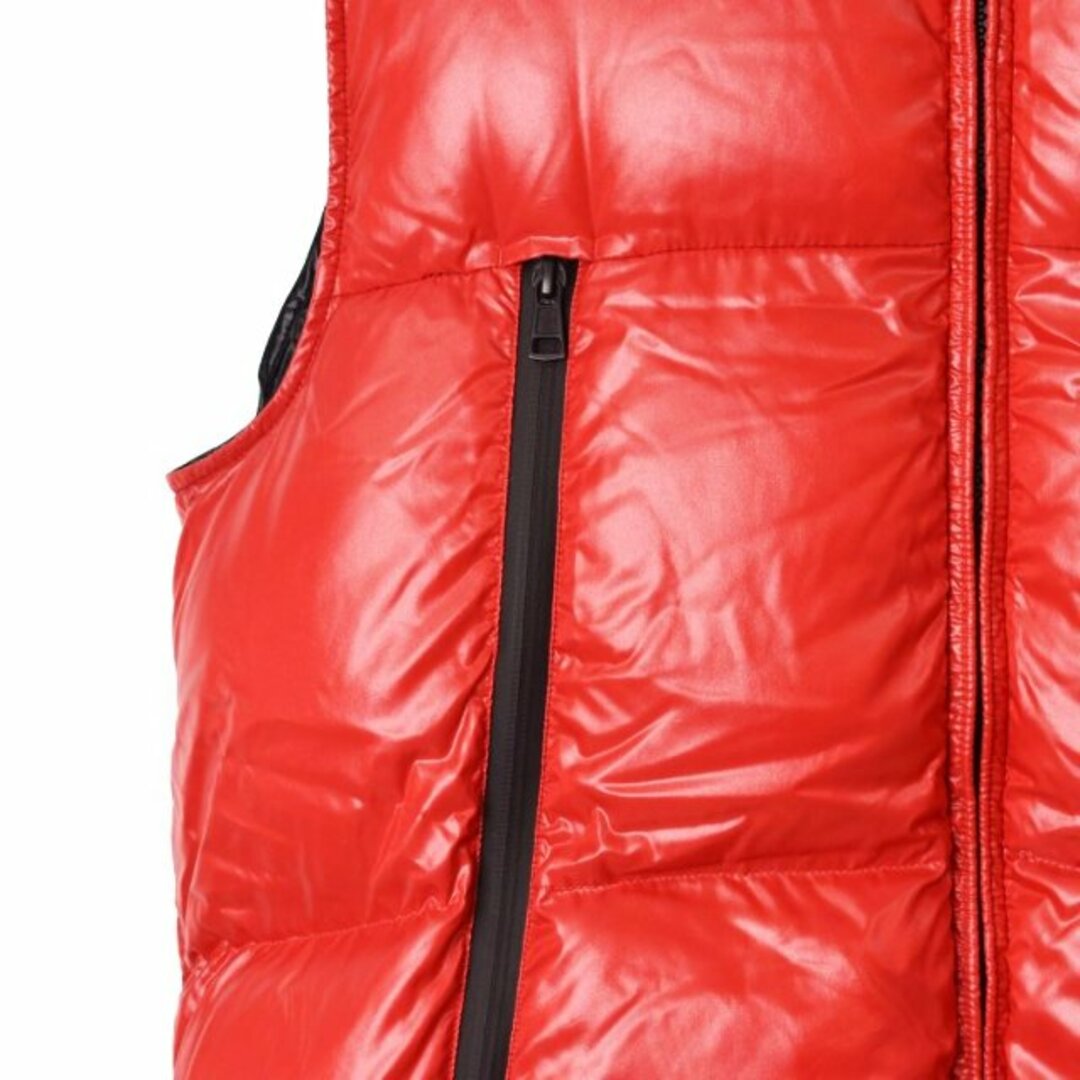 MONCLER(モンクレール)のモンクレール 20AW AGNEAUX ダウンベスト フーディー 3 赤 レッド メンズのジャケット/アウター(ダウンベスト)の商品写真