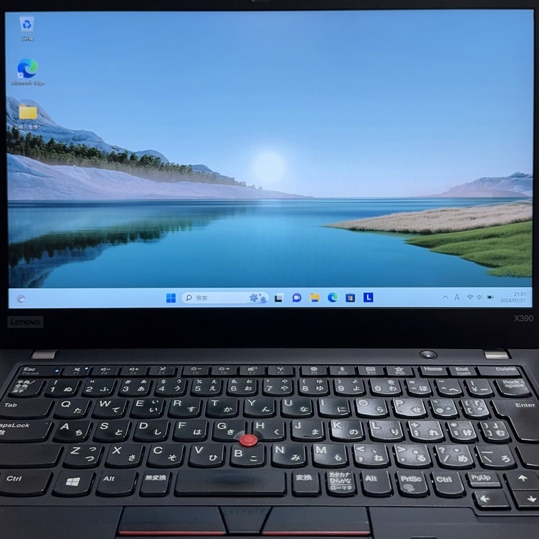 Lenovo(レノボ)の【レノボ 2020年製】X390 13.3型 Office付 No.0562 スマホ/家電/カメラのPC/タブレット(ノートPC)の商品写真