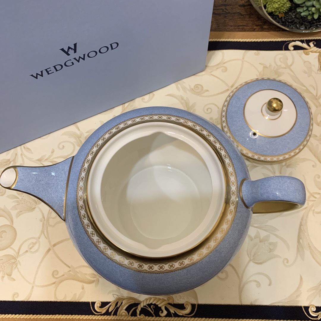 WEDGWOOD - 希少 未使用 ウェッジウッド ユーランダー パウダーペール