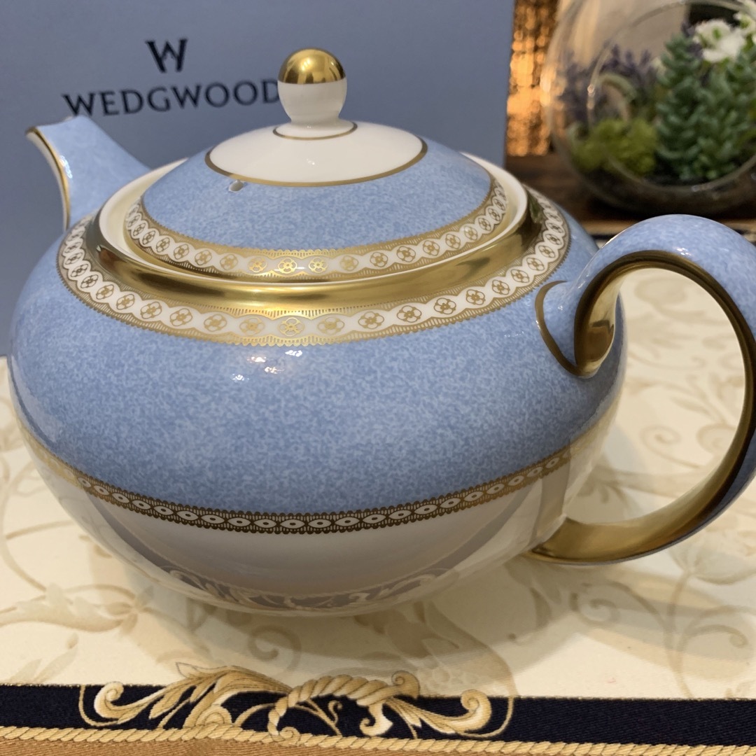 WEDGWOOD - 希少 未使用 ウェッジウッド ユーランダー パウダーペール