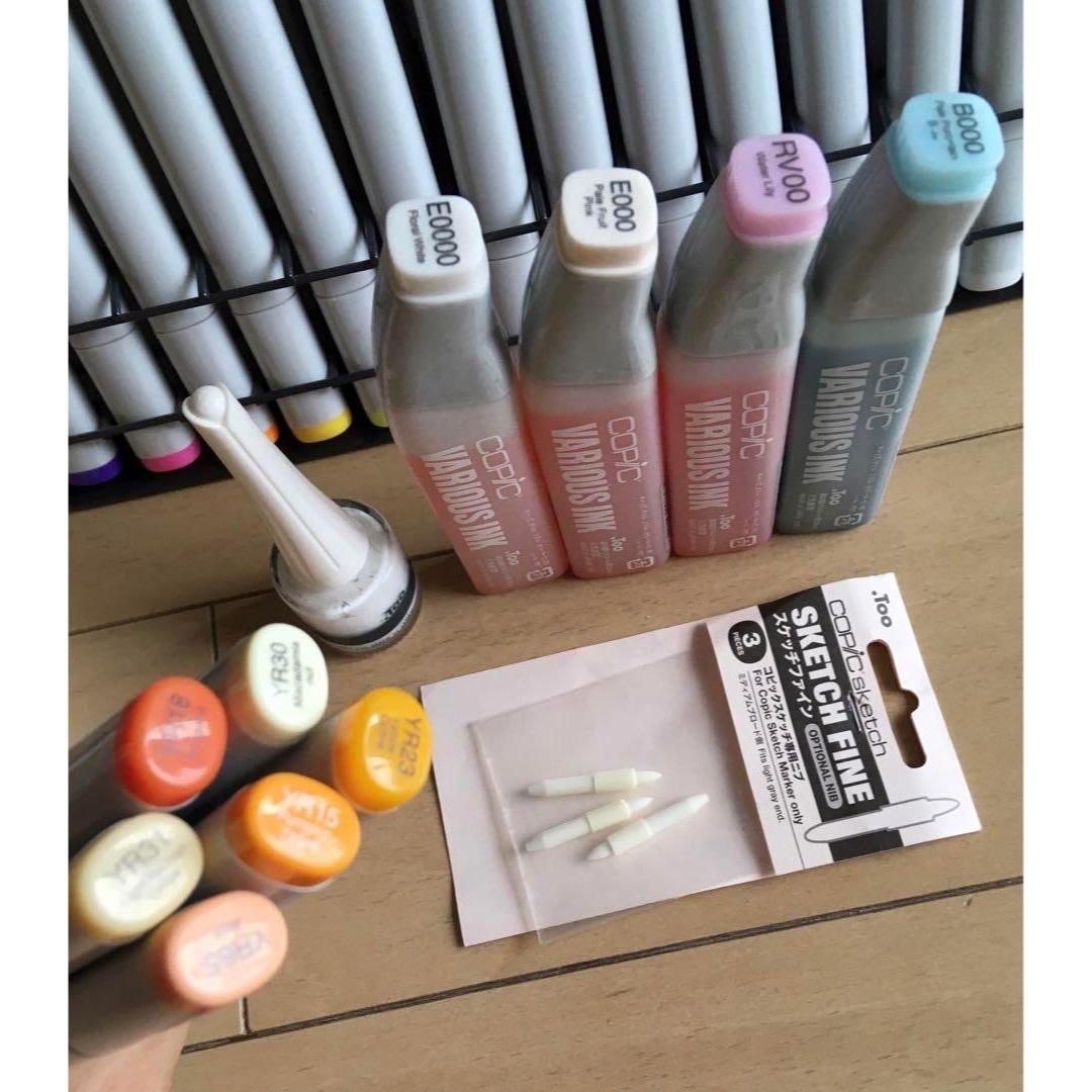 COPIC - コピックスケッチ・マルチライナー200本他色々まとめて