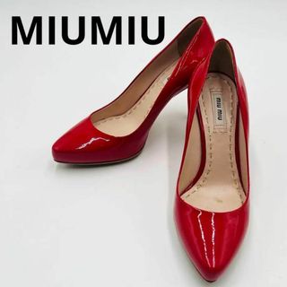 miumiu♡エナメルパンプス