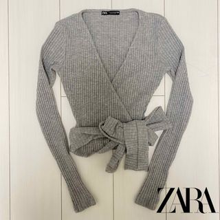 ザラ(ZARA)のZARA リブニット(ニット/セーター)