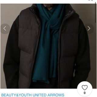 ビューティアンドユースユナイテッドアローズ(BEAUTY&YOUTH UNITED ARROWS)のソリッドカシミヤストール　(マフラー/ショール)