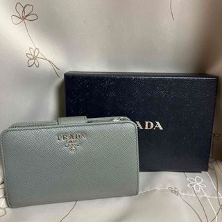 プラダ(PRADA)のPRADA 財布 1ML225 グレー(財布)