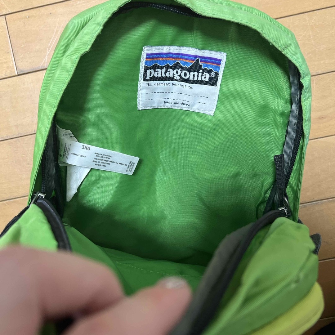 patagonia(パタゴニア)のパタゴニア KIDSリュック 中古品 キッズ/ベビー/マタニティのこども用バッグ(リュックサック)の商品写真