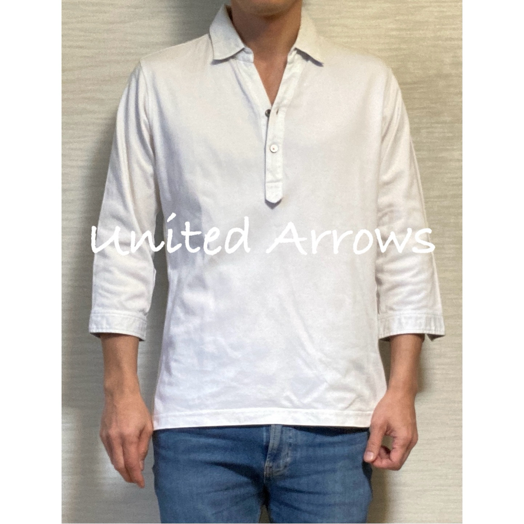 BEAUTY&YOUTH UNITED ARROWS(ビューティアンドユースユナイテッドアローズ)の【united arrows 】Polo Shirt /White /XL メンズのトップス(ポロシャツ)の商品写真