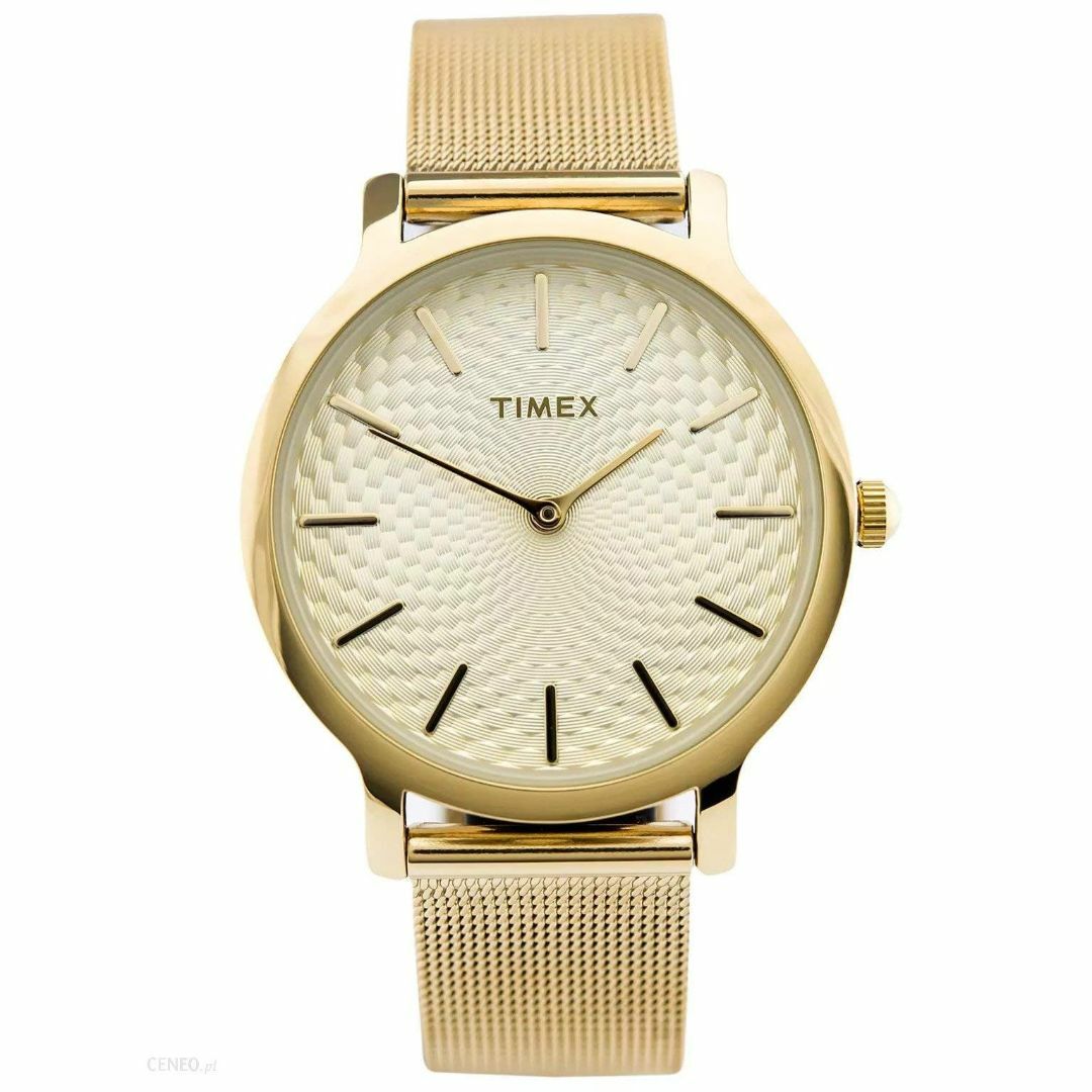 TimexWomen【色: Gold-Tone/White Sunray】Timex Women's