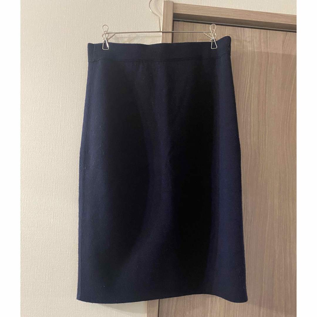TOMORROWLAND(トゥモローランド)のトゥモローランド　リバーシブル ニットスカート　 レディースのスカート(ひざ丈スカート)の商品写真