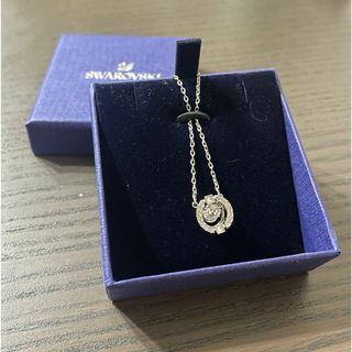 スワロフスキー(SWAROVSKI)の【値下げ】SWAROVSKI スパークリングダンスネックレス(ネックレス)