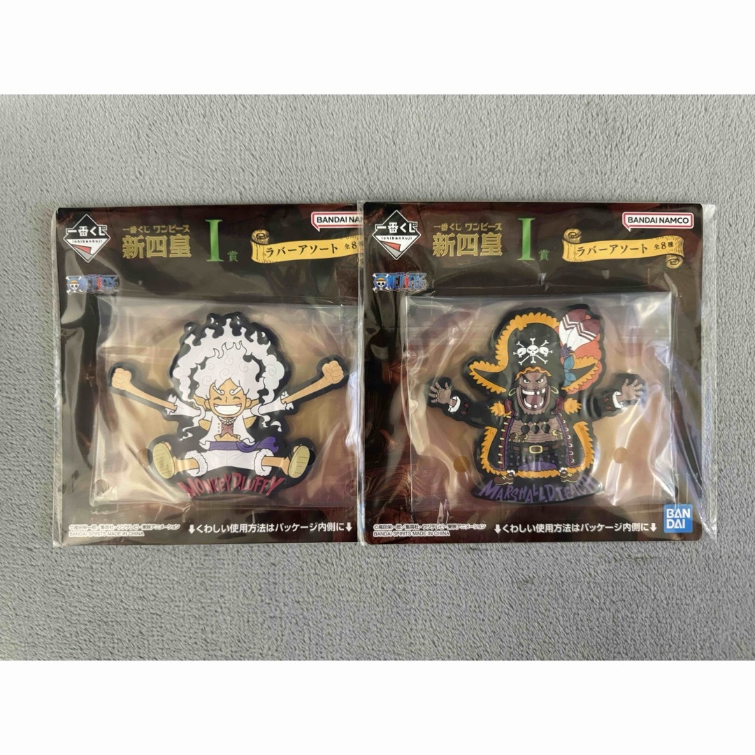 ONE PIECE(ワンピース)の【新品】ワンピース 一番くじ ラバーアソート 全2種セット エンタメ/ホビーのおもちゃ/ぬいぐるみ(キャラクターグッズ)の商品写真