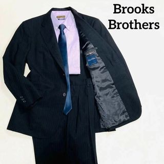 Brooks Brothers　セットアップ　ストライプ　 ブラック　スーツ