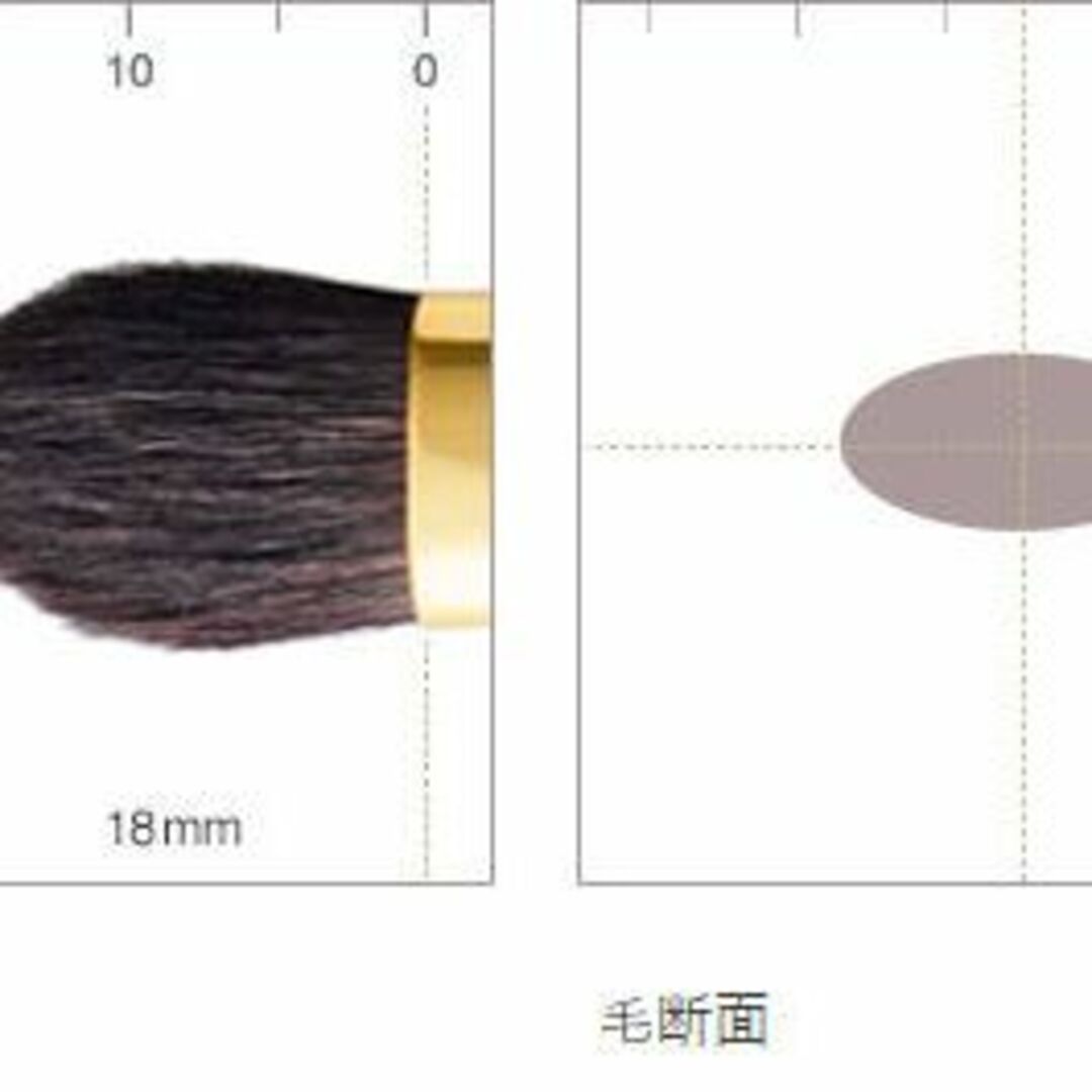 【国内正規品】美粧堂 B-ES-11 アイシャドーブラシ(トライアングル) 【国内正規品】美粧堂 B-ES-11 アイシャドーブラシ(トライアングル)