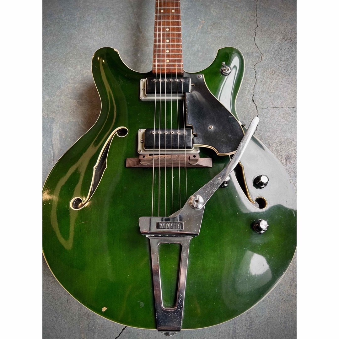 ヤマハ(ヤマハ)のYAMAHA SA-30T 1967-1972年製 【希少なアルガグリーン】 楽器のギター(エレキギター)の商品写真