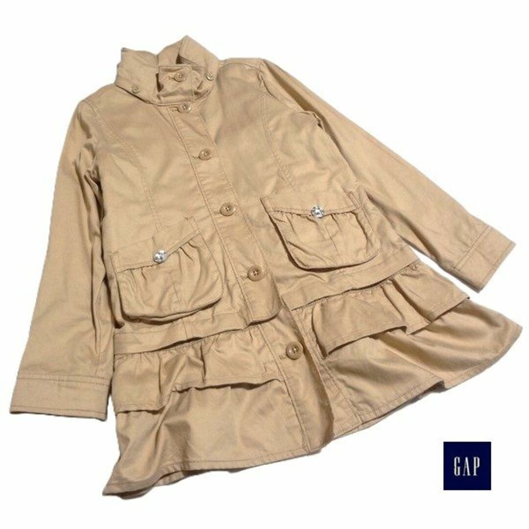 GAP Kids(ギャップキッズ)の■GAP/ギャップ■140cm　美品♪3WAYチノ素材ジャケット キッズ/ベビー/マタニティのキッズ服女の子用(90cm~)(ジャケット/上着)の商品写真