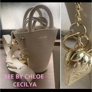 シーバイクロエ(SEE BY CHLOE)の超美品　SEE BY CHLOE CECILYA  シーバイクロエ　セシリア(ハンドバッグ)